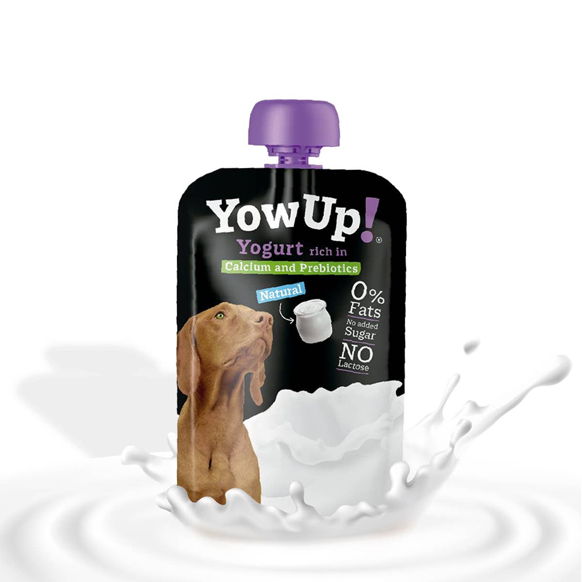 B&W Werbeartikel GmbH - Doggyroller - YowUp natuurlijk yoghurt voor honden (verpakking van 10) - prebiotica