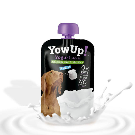 B&W Werbeartikel GmbH - Doggyroller - YowUp natuurlijk yoghurt voor honden (verpakking van 10) - prebiotica