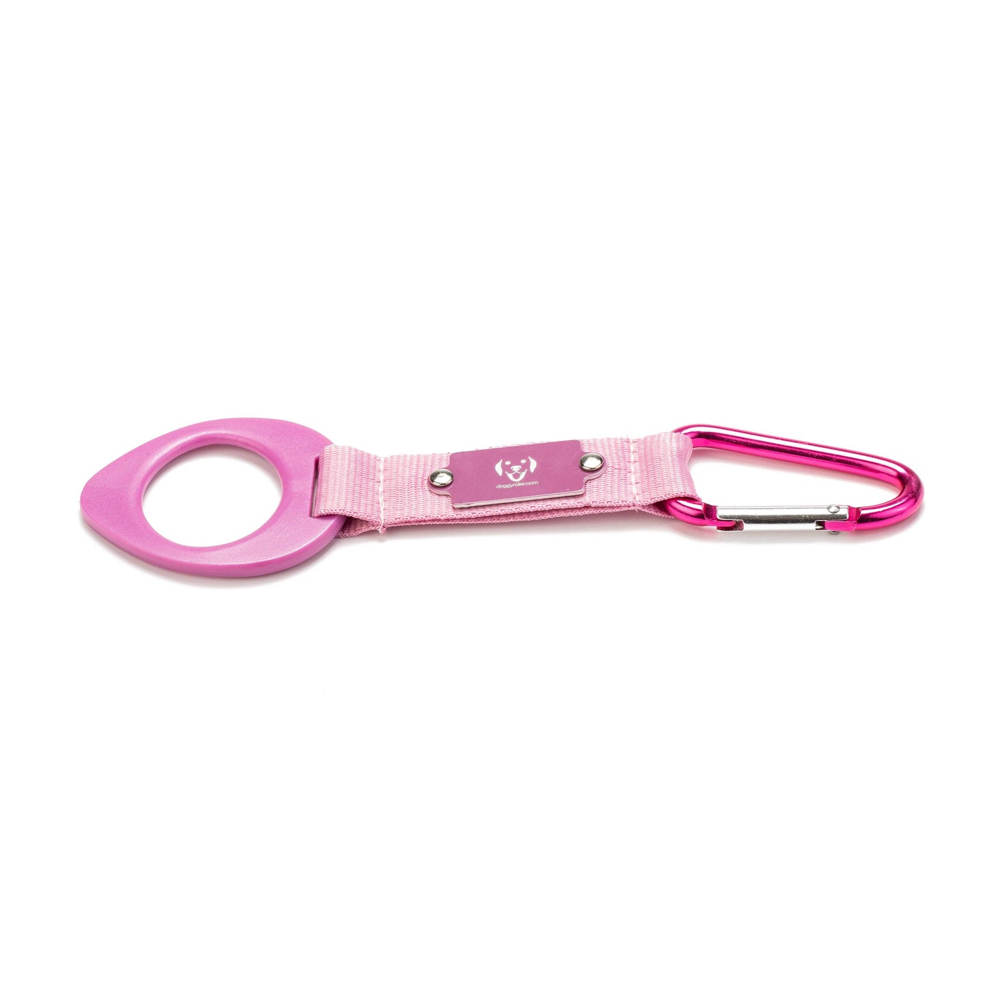 B&W Werbeartikel GmbH - Doggyroller - DOGGY ROLLER met karabijnhaakhouder roze - praktisch en draagbaar