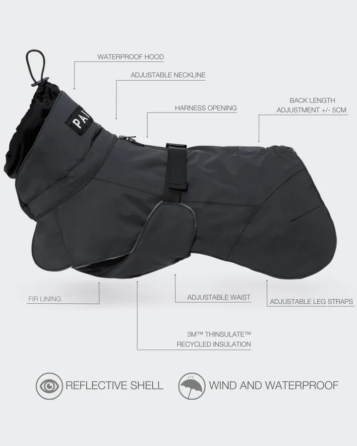 PAIKKA Visibility Winter Jacket Dark
