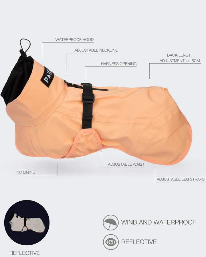 PAIKKA Reflective Shell Jacket Peach