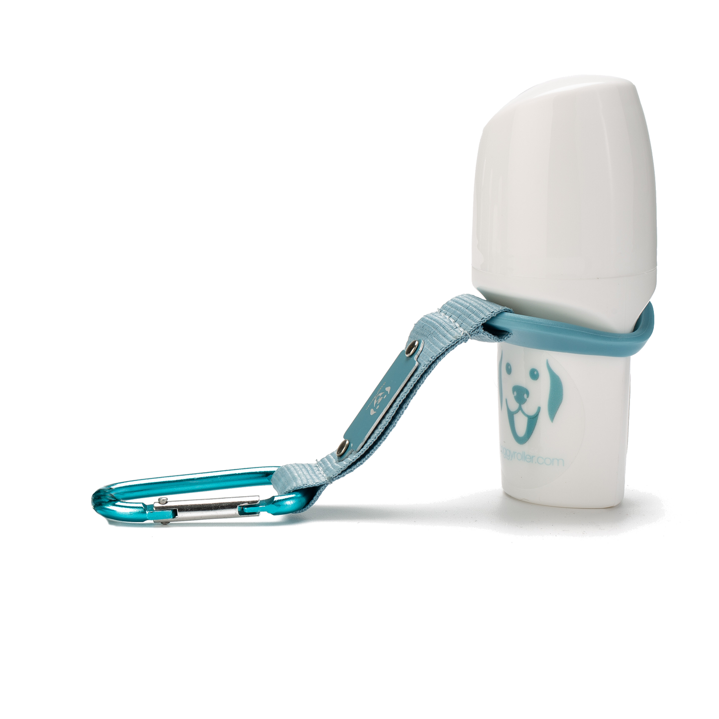 B&W Werbeartikel GmbH - Doggyroller - DOGGYROLLER met karabijnhaakhouder turquoise - kalmerend en smakelijk