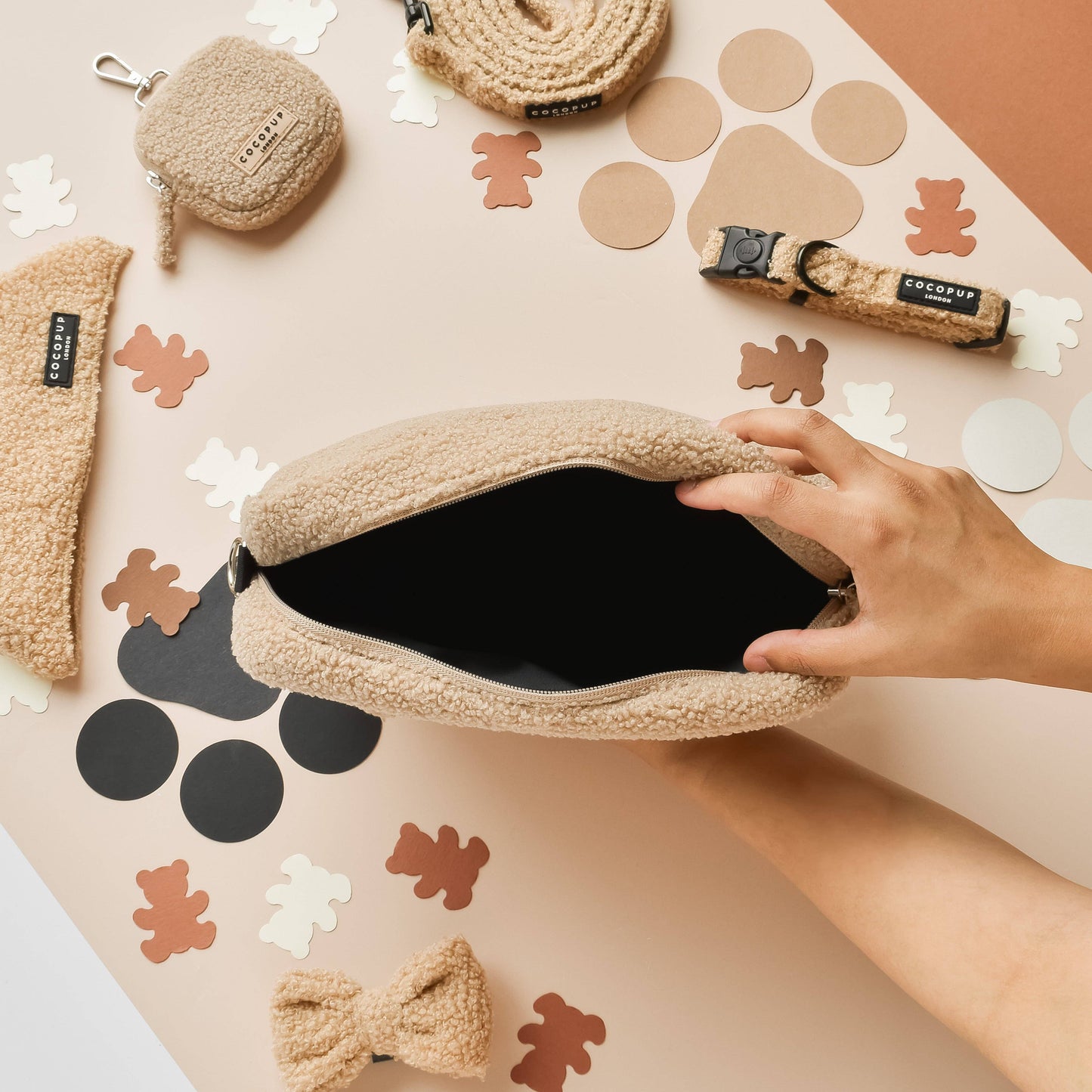 Cocopup London - Dog Walking Bag - Teddy Rupert