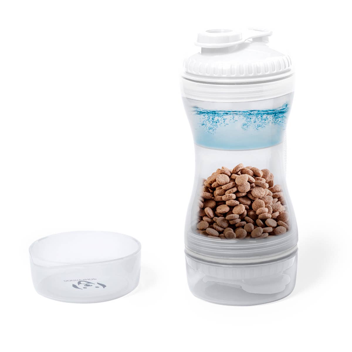 B&W Werbeartikel GmbH - Doggyroller - Combinatiefles voor voedsel en water