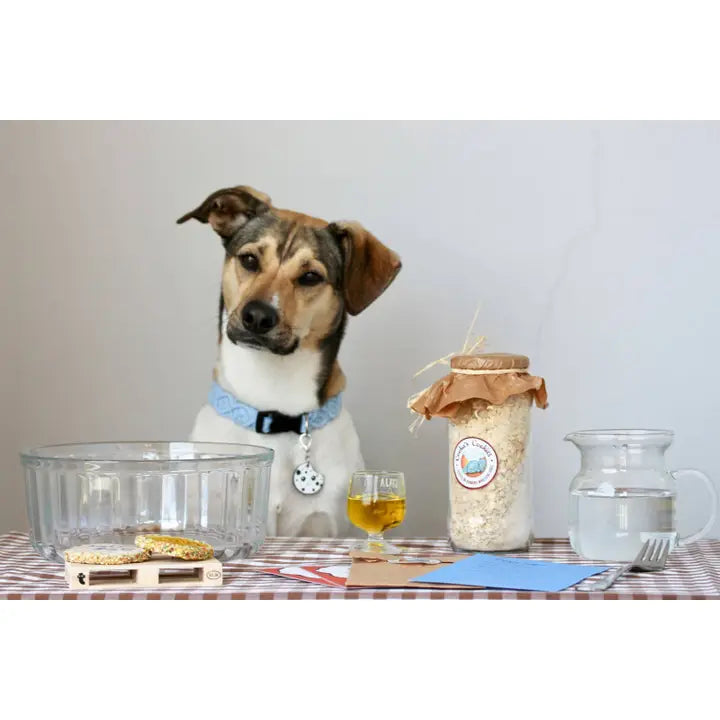 Cake in een Fles - Kip- of Garnalen Cake-Mix voor Honden