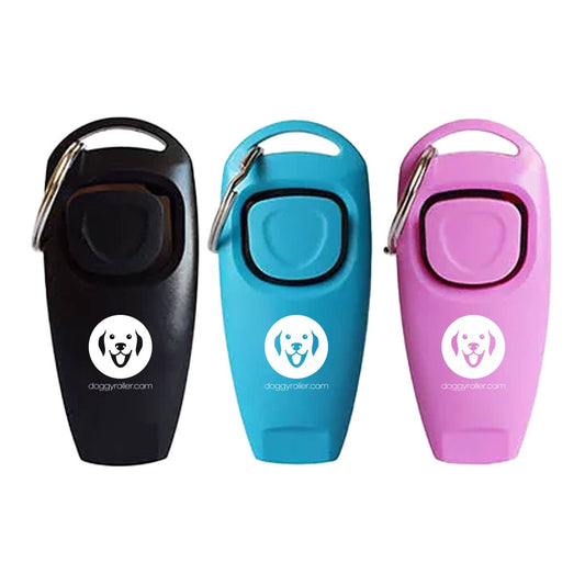B&W Werbeartikel GmbH - Doggyroller - Professionele clicker met fluitje voor honden
