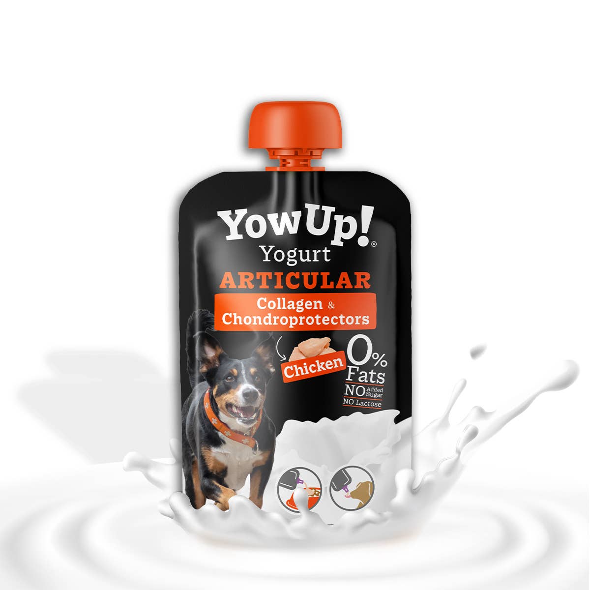 B&W Werbeartikel GmbH - Doggyroller - YowUp Yoghurt Fit & Vital voor honden (set van 10) - lactosevrij