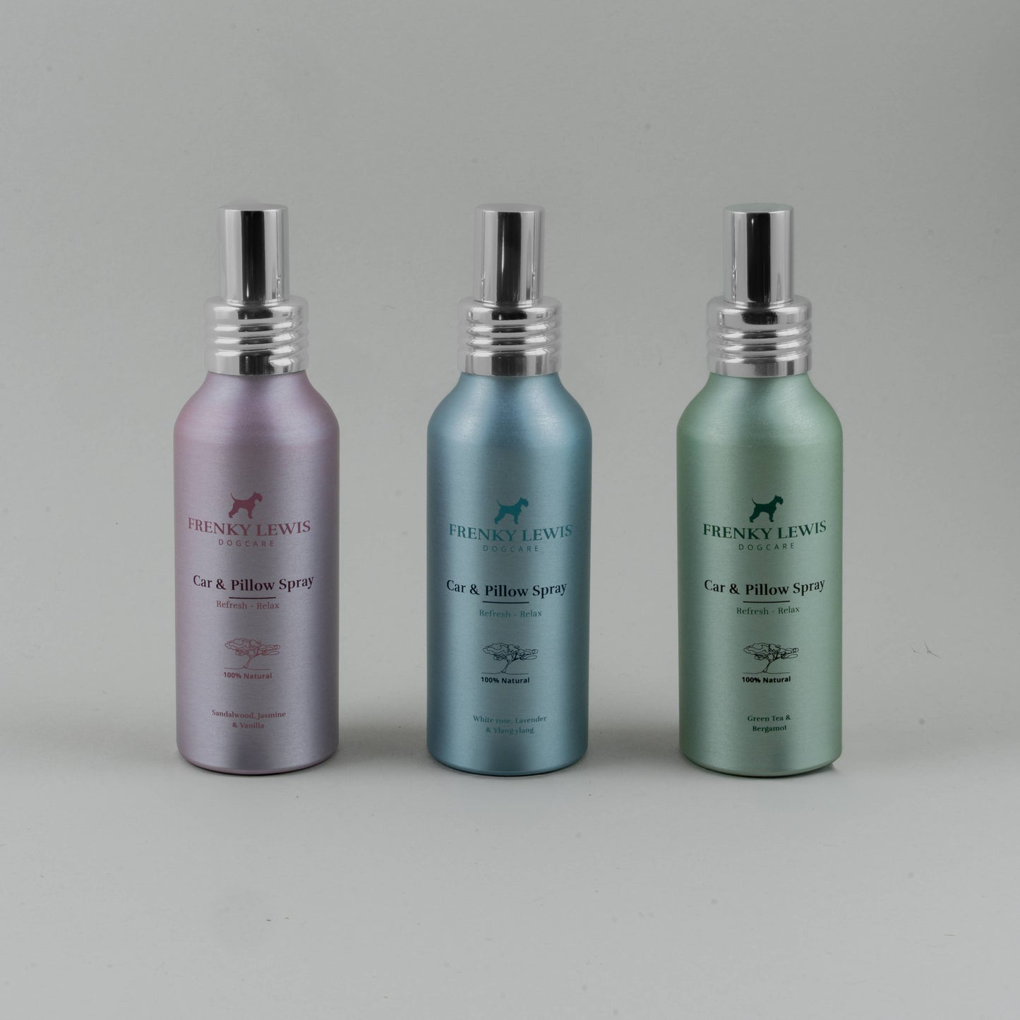 Car & Pillow Spray - White Rose, Lavander, Ylang Yl. - 100ML
