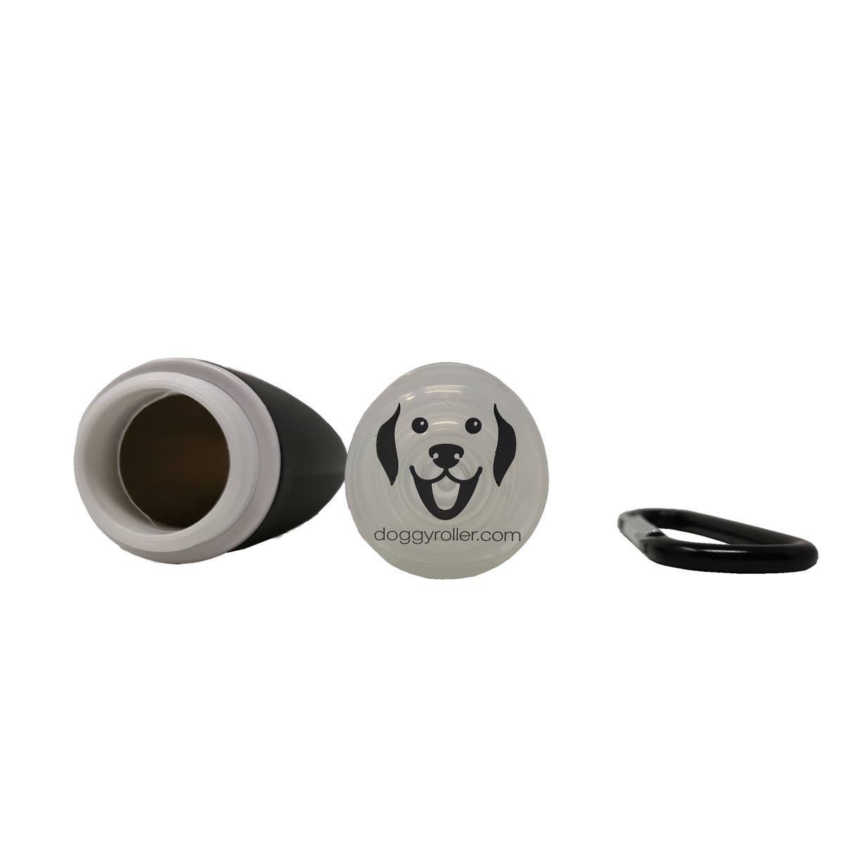 B&W Werbeartikel GmbH - Doggyroller - Doggytube zwart - draagbare voedselbuis voor honden