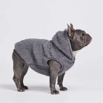 Spark Paws Teddy Sherpa Hondenjas - Grijs