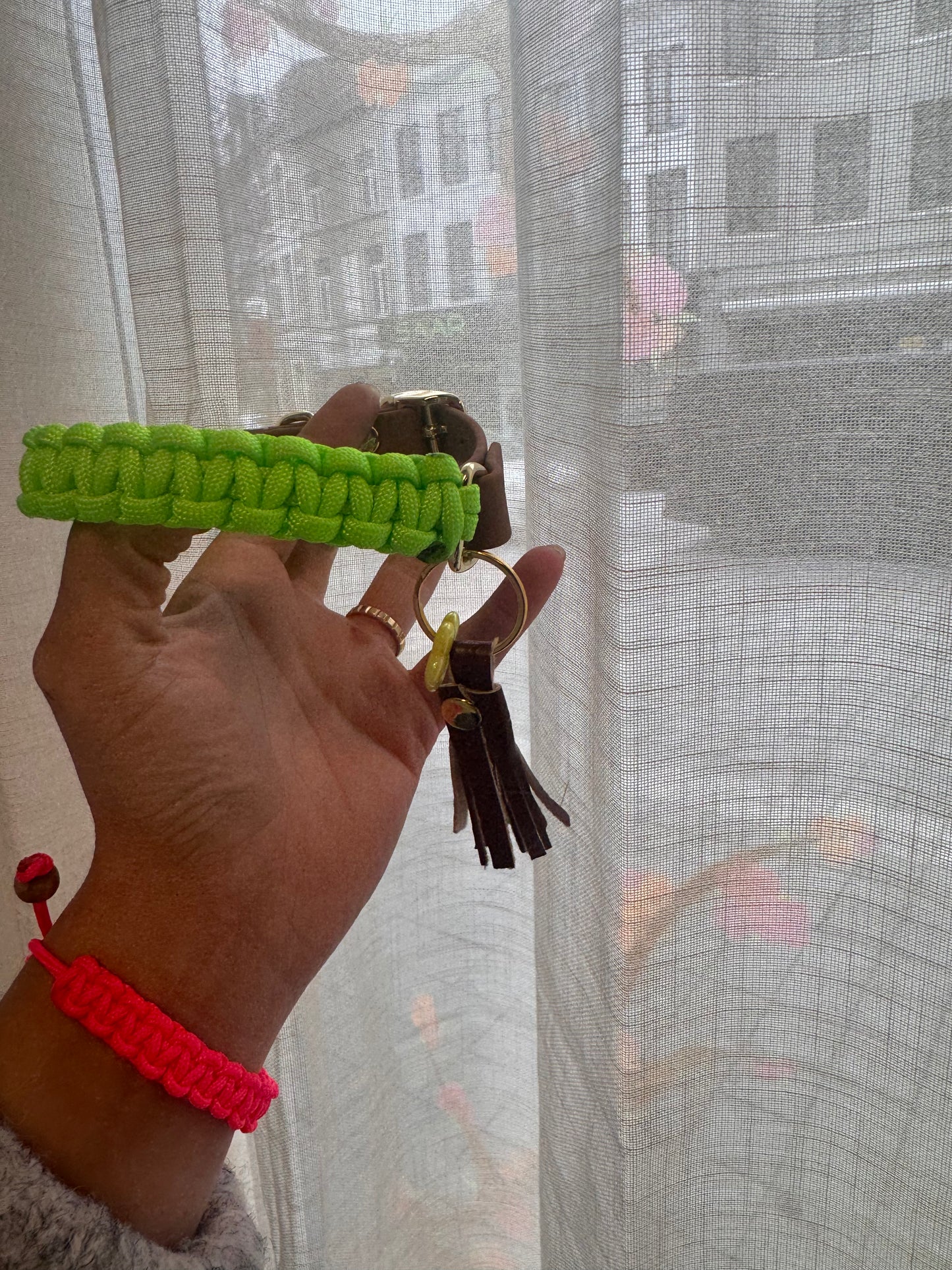 Halsband neon green s/m