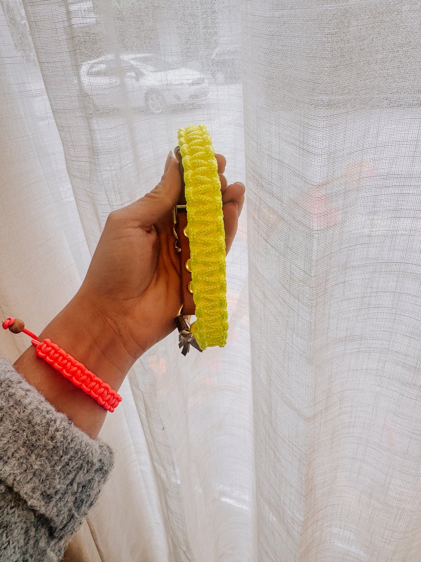 Halsband neon yellow s/m