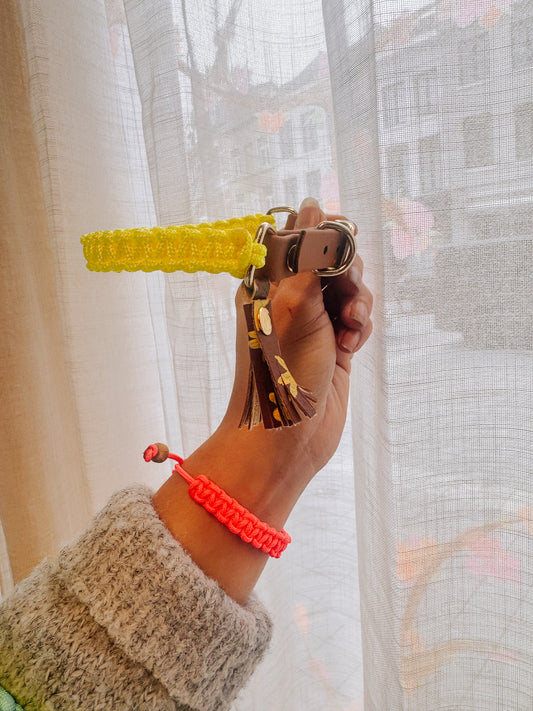 Halsband neon yellow s/m
