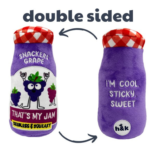 Lulubelles Power Plush Snackers Grape Jam Large