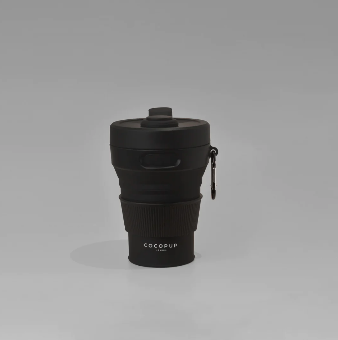 Cocopup London - Inklapbare koffiebeker - zwart