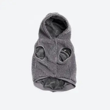 Spark Paws Teddy Sherpa Hondenjas - Grijs
