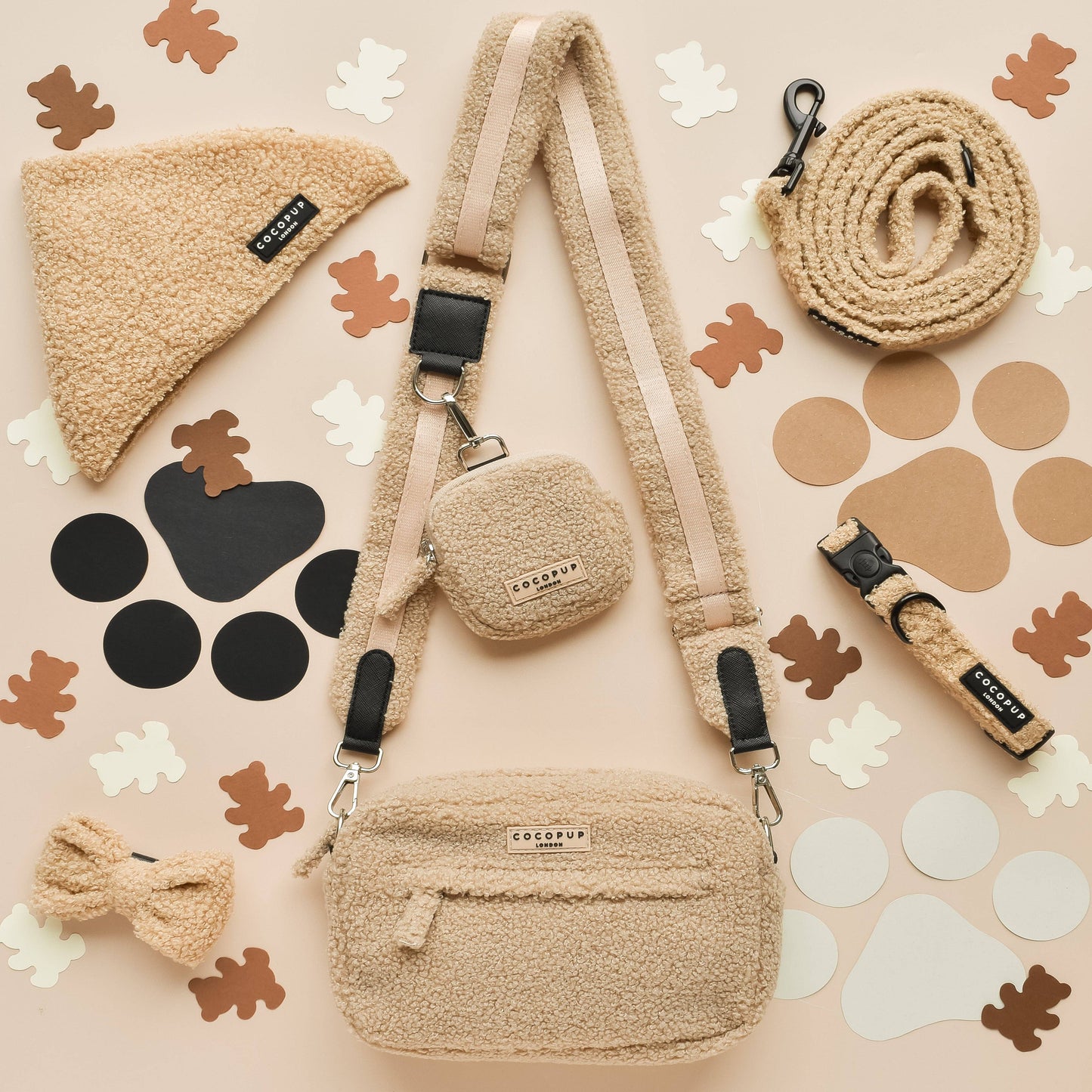 Cocopup London - Dog Walking Bag - Teddy Rupert