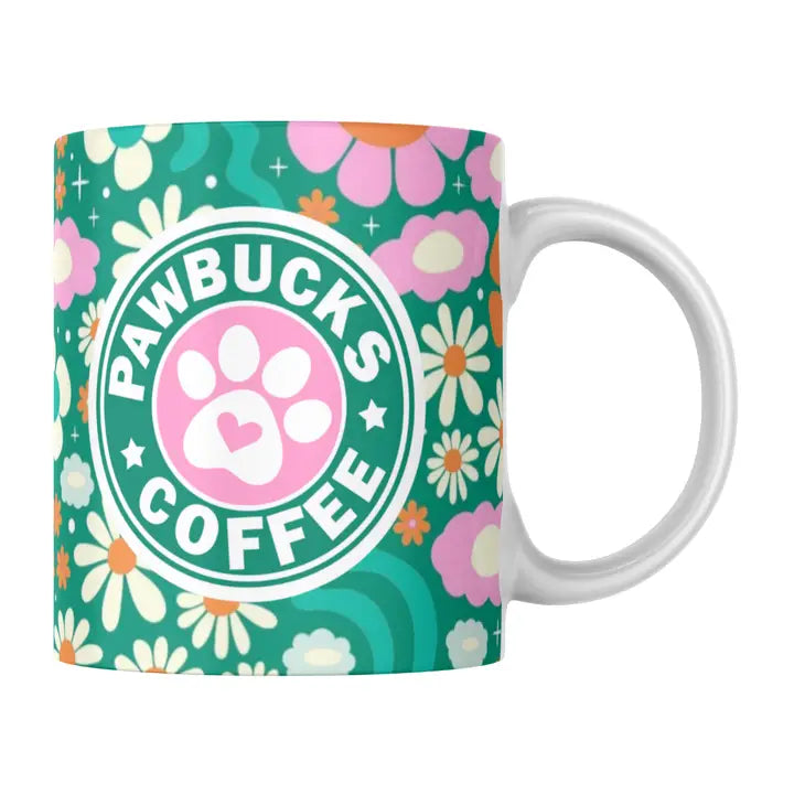 Mok Pawbucks koffie