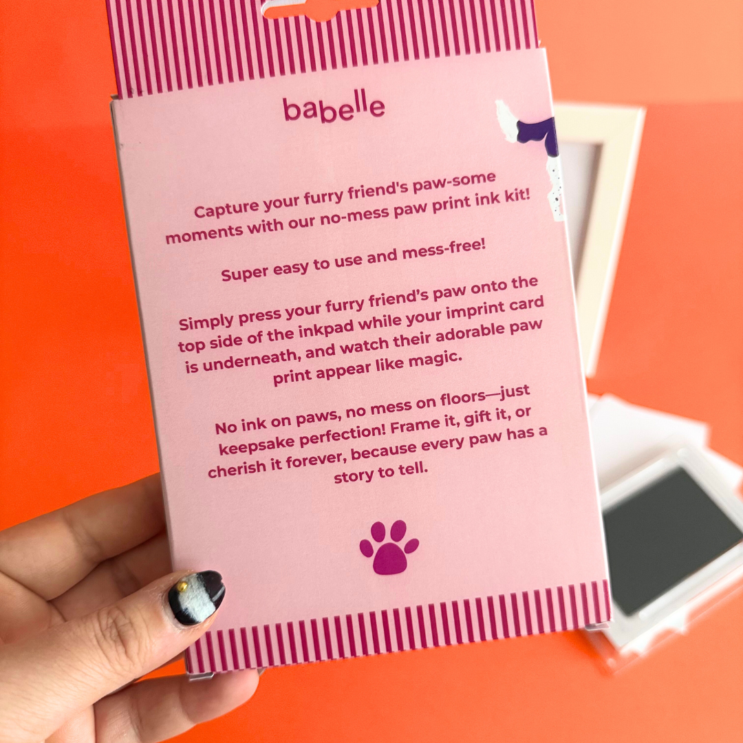 Babelle For Dogs - Pootafdrukset - Hond Pootafdruk
