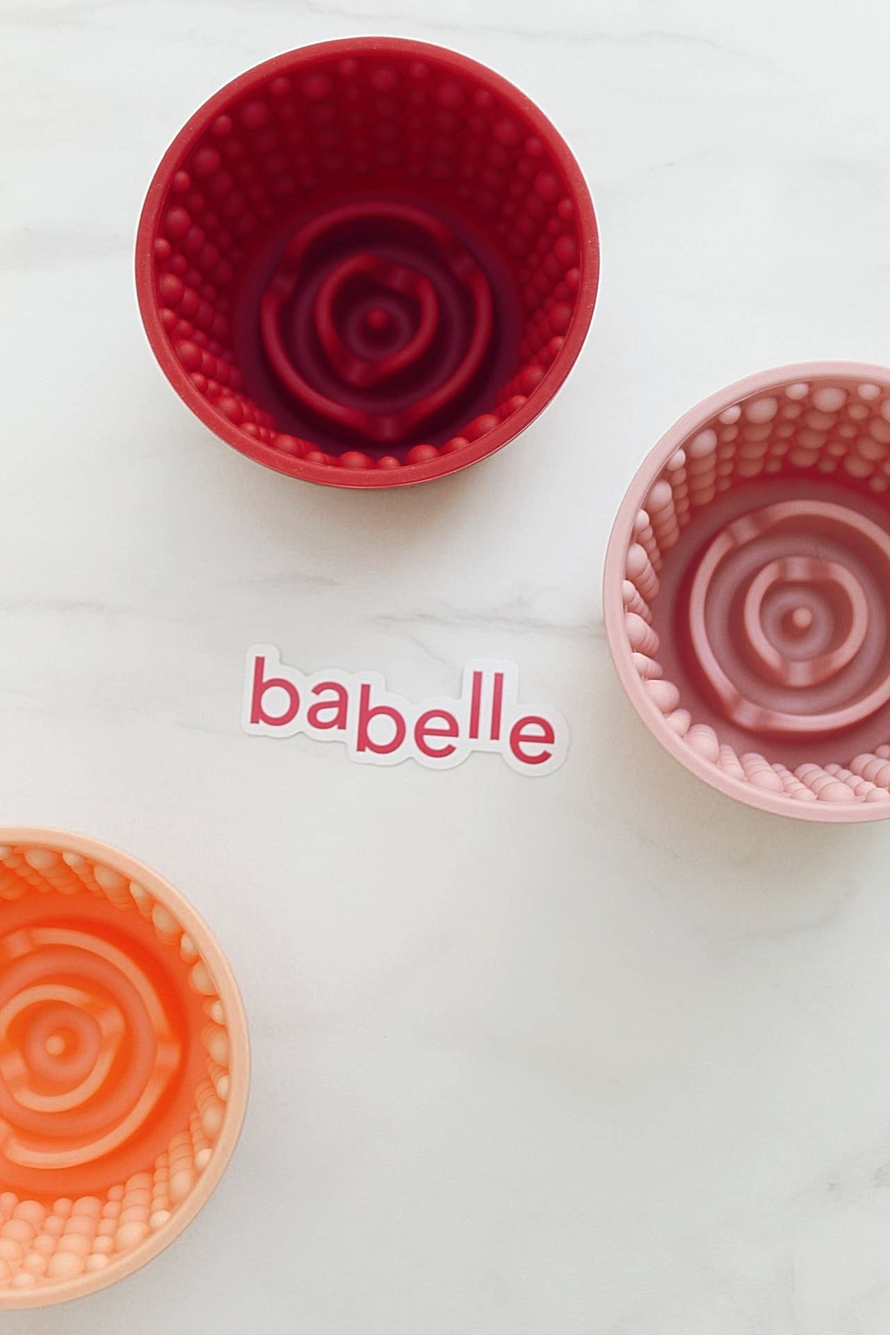 Babelle For Dogs - De Swirlie Lickbowl - Bourgogne